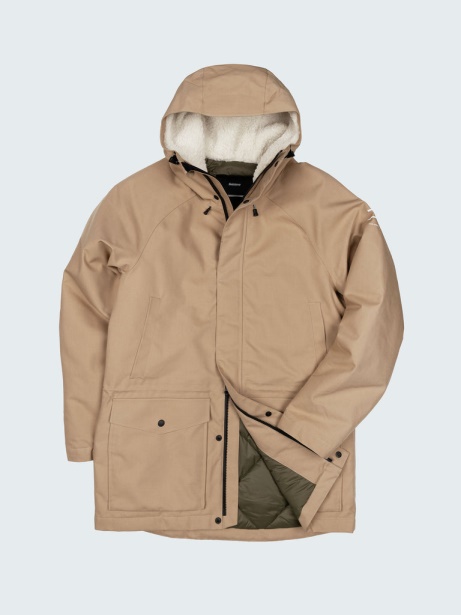 Finisterre Stylish Vellus Waterproof Parka Flint