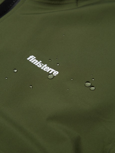 Finisterre Stylish The Rainbird Waterproof Jacket Kelp