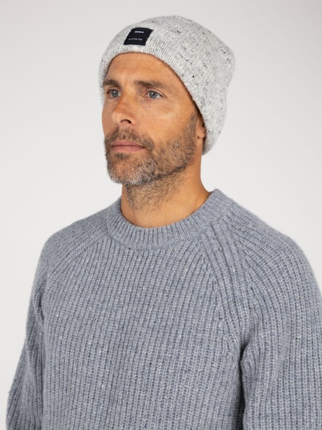 Dove Grey Karrek Beanie Finisterre Stylish