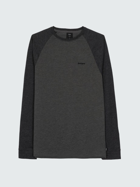 Bailey Long Sleeve T-Shirt Finisterre Stylish Black/Charcoal