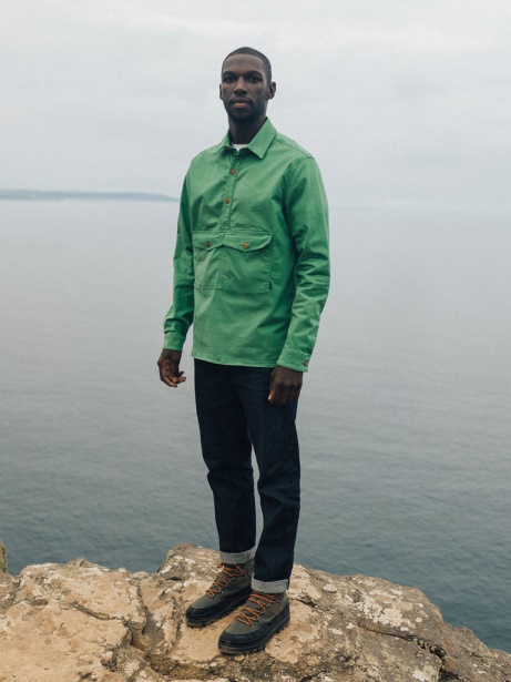 Finisterre Stylish Petrichor Smock Shirt