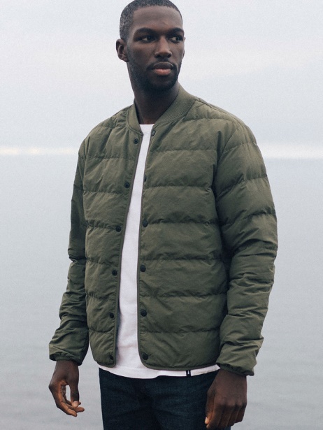 Lapwing Bomber Jacket Finisterre Stylish Dark Olive