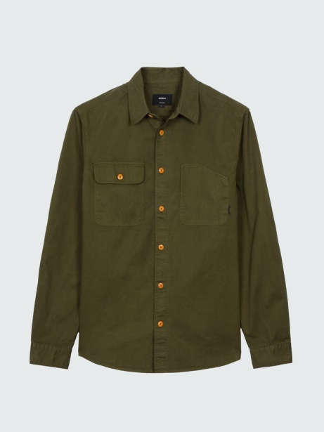 Dark Olive Eddystone Shirt Finisterre Stylish
