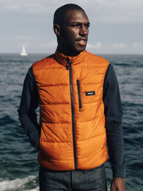 Finisterre Stylish Incus Insulated Gilet Copper