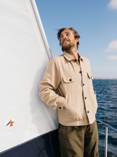 Flint Basset Trucker Jacket Finisterre Stylish