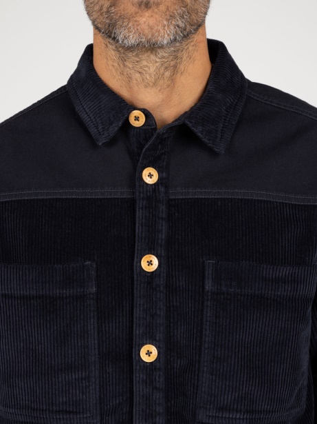 Cordium Shirt Navy Finisterre Stylish