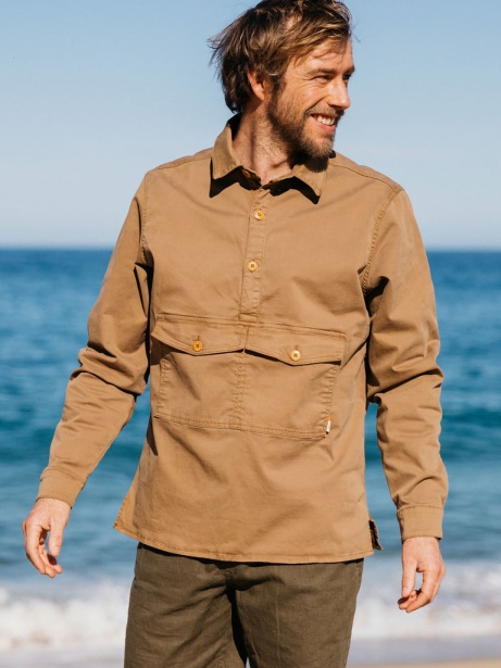 Petrichor Smock Shirt Flint Finisterre Stylish