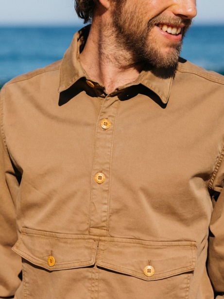 Petrichor Smock Shirt Flint Finisterre Stylish