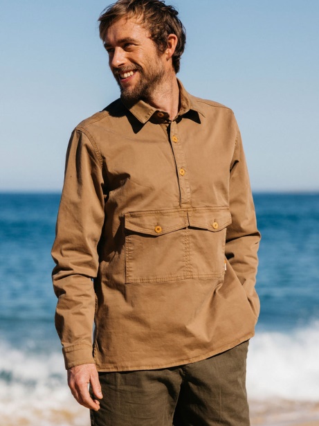 Petrichor Smock Shirt Flint Finisterre Stylish