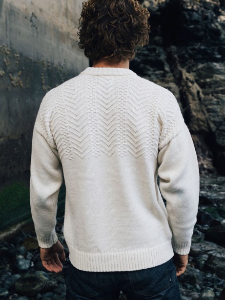 Ecru RNLI Malin Gansey Jumper Finisterre Stylish