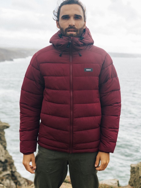 Finisterre Stylish Dark Burgundy Nebulas Insulated Jacket