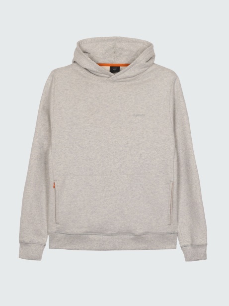 Finisterre Stylish Zawn Hoodie Grey Marl