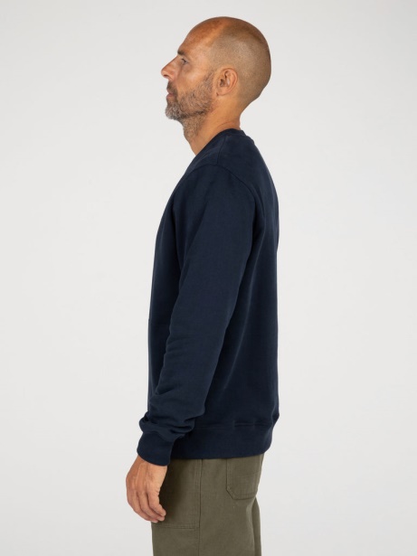Navy Finisterre Stylish Zawn Sweatshirt