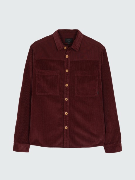 Finisterre Stylish Dark Burgundy Cordium Shirt