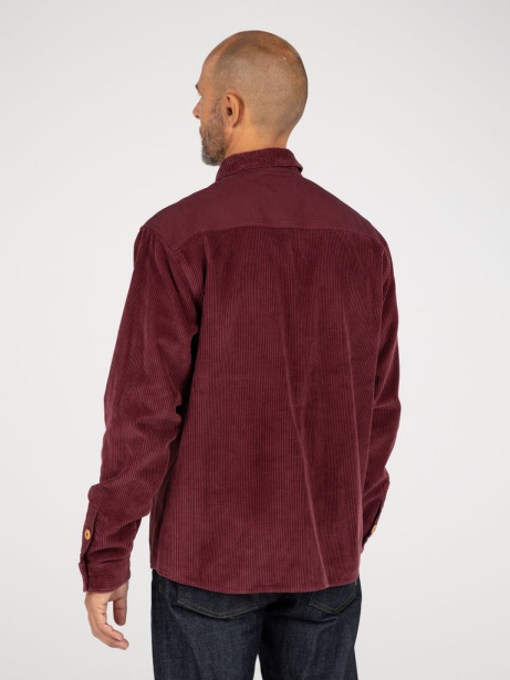 Finisterre Stylish Dark Burgundy Cordium Shirt
