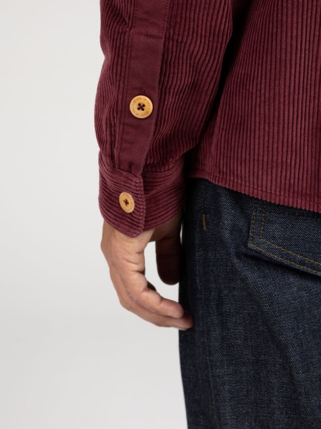 Finisterre Stylish Dark Burgundy Cordium Shirt