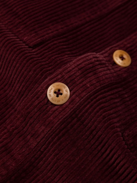Finisterre Stylish Dark Burgundy Cordium Shirt