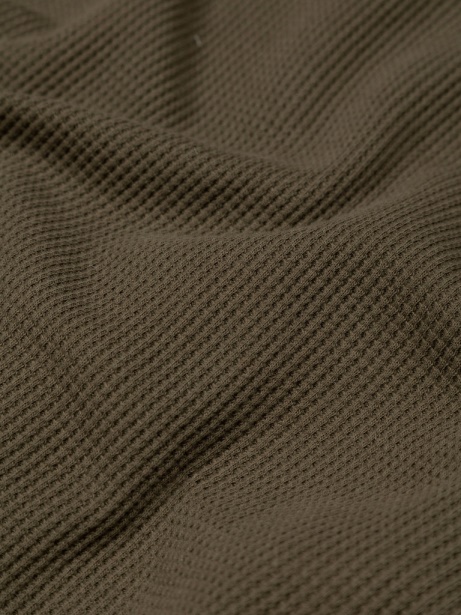 Olive Dunnet Waffle T-Shirt Finisterre Stylish