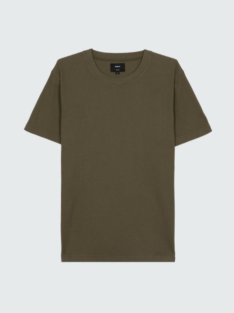 Olive Dunnet Waffle T-Shirt Finisterre Stylish