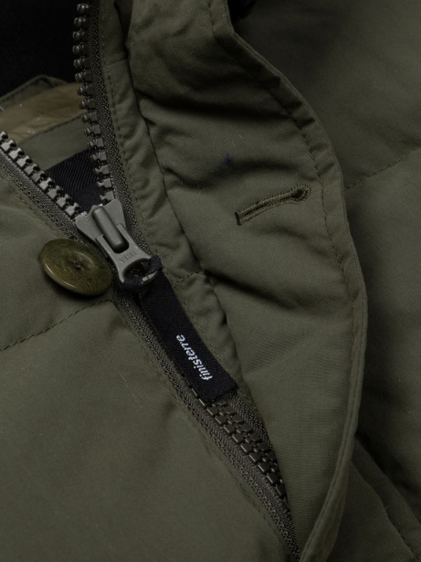 Finisterre Stylish Fourier Insulated Parka Dark Olive