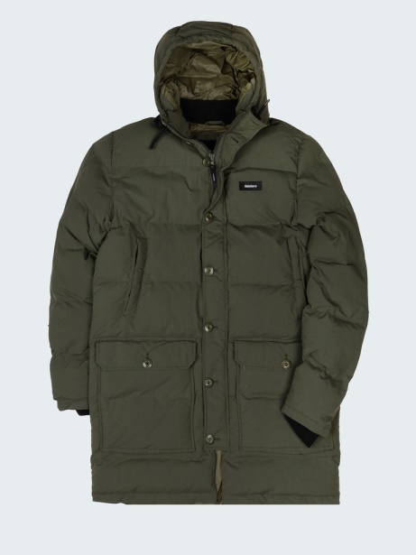 Finisterre Stylish Fourier Insulated Parka Dark Olive