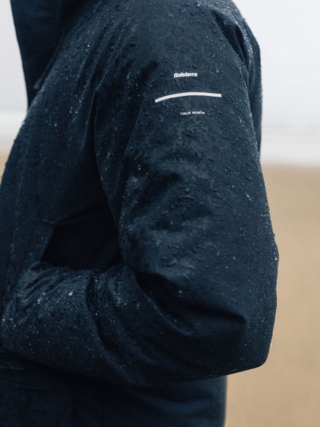 Finisterre Stylish Vellus Waterproof Parka Navy