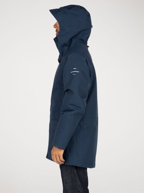 Finisterre Stylish Vellus Waterproof Parka Navy