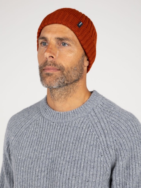 Fisherman Beanie Cinnamon Finisterre Stylish