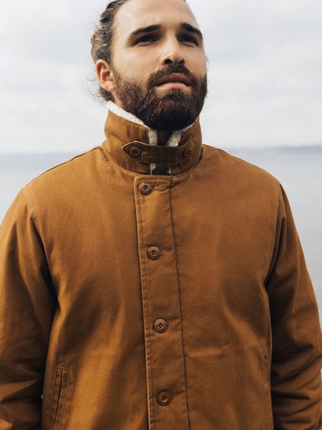 Berings Deck Jacket Sable Finisterre Stylish