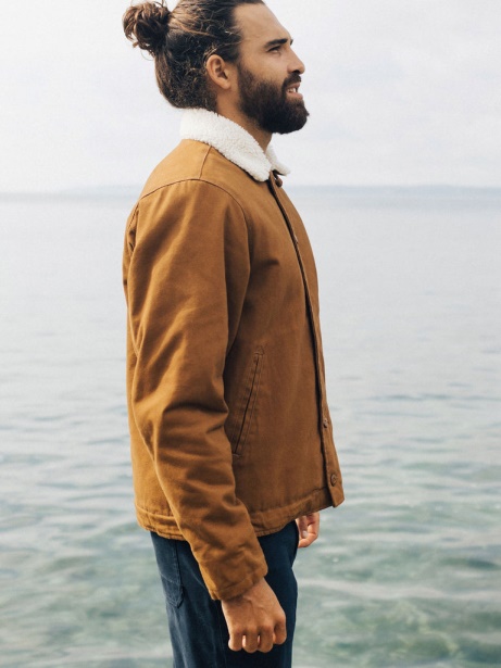 Berings Deck Jacket Sable Finisterre Stylish