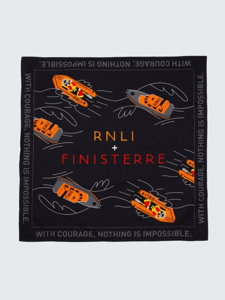 Finisterre Stylish Navy/Manuka RNLI Rib Lifeboat Bandana