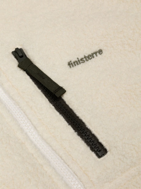 Ecru Hegen 1/4 Zip Wool Fleece Finisterre Stylish