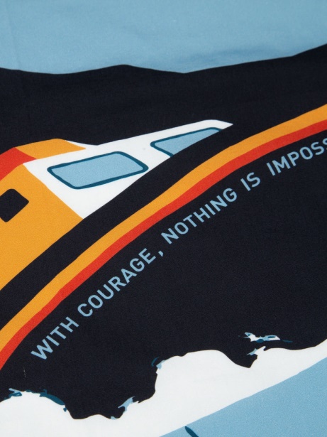 Ecru/Blue Finisterre Stylish RNLI David Doran Bandana