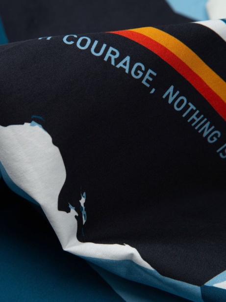 Ecru/Blue Finisterre Stylish RNLI David Doran Bandana