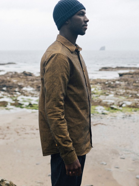Sable Dobby Gylly Shirt Finisterre Stylish