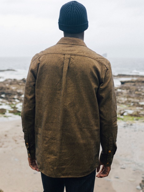 Sable Dobby Gylly Shirt Finisterre Stylish
