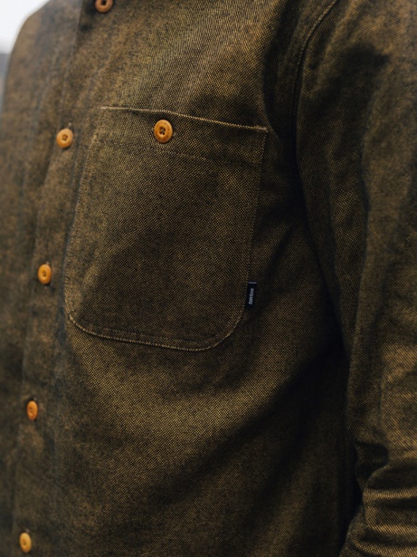 Sable Dobby Gylly Shirt Finisterre Stylish