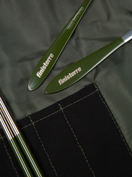 Mizu Cutlery Set Finisterre Stylish Army Green