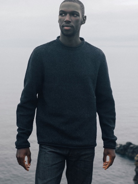 Finisterre Stylish Indigo Barents Jumper