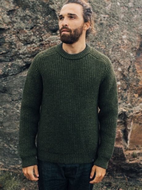 Olive Needus Jumper Finisterre Stylish