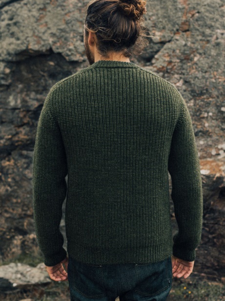Olive Needus Jumper Finisterre Stylish