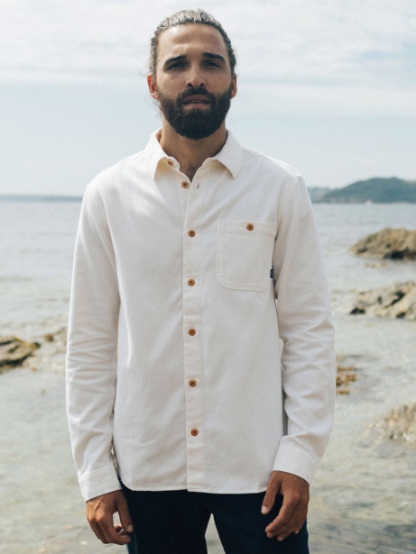 Gylly Shirt Finisterre Stylish Ecru