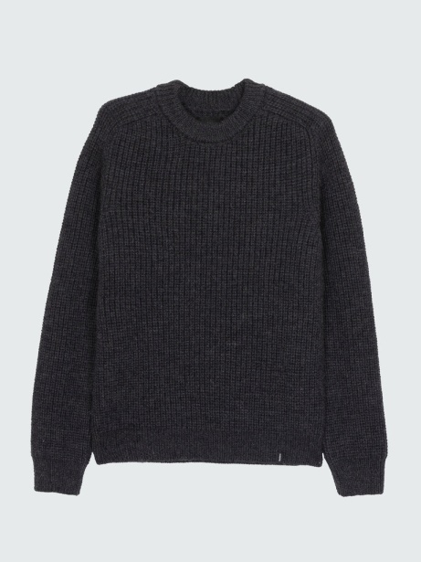 Finisterre Stylish Charcoal Needus Jumper