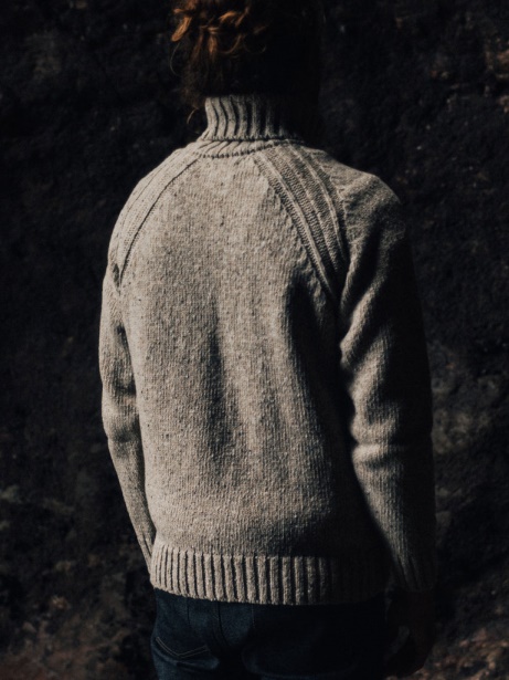 Wartha Roll Neck Jumper Oatmeal Finisterre Stylish