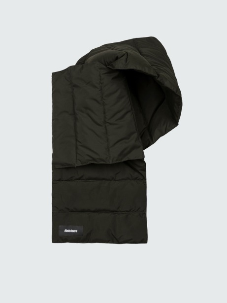 Darkest Olive Nebulas Insulated Scarf Finisterre Stylish