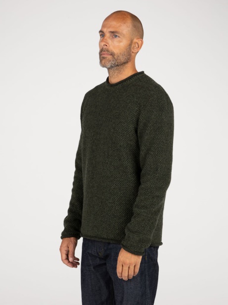 Finisterre Stylish Olive Barents Jumper