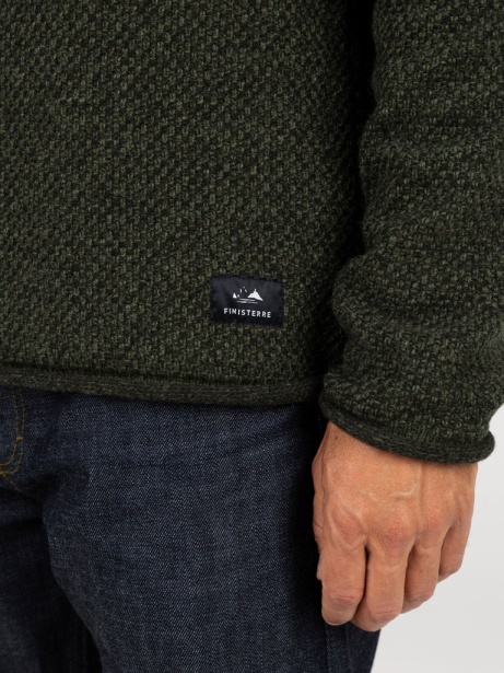 Finisterre Stylish Olive Barents Jumper