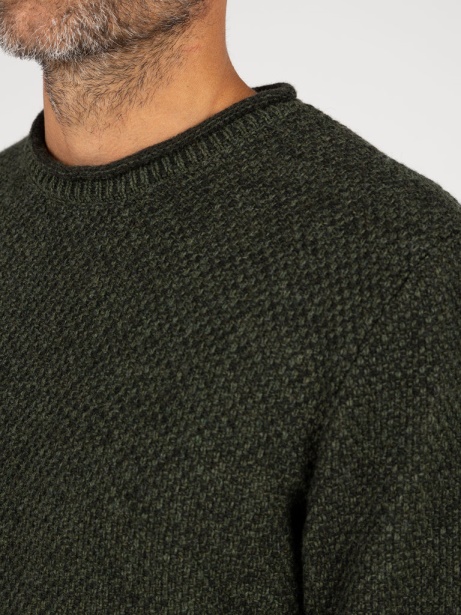 Finisterre Stylish Olive Barents Jumper
