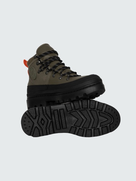 Olive Finisterre Stylish Palladium Finisterre Stylish Pallatrooper Hiker WP+