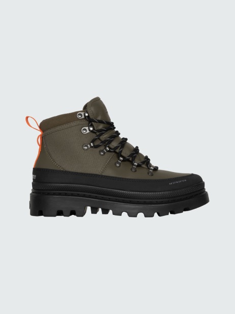 Olive Finisterre Stylish Palladium Finisterre Stylish Pallatrooper Hiker WP+